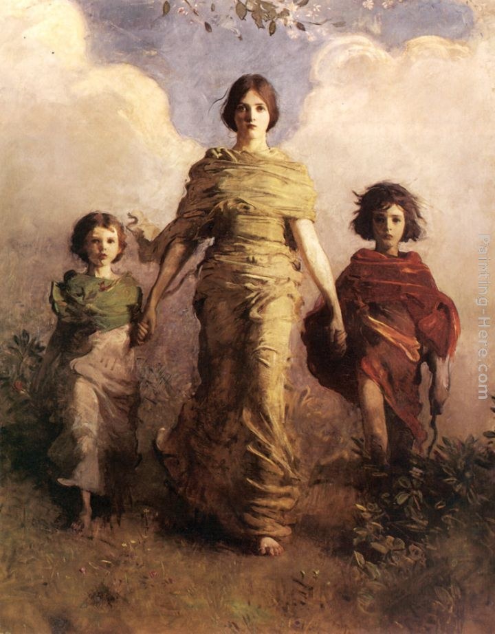 Abbott Handerson Thayer The Virgin